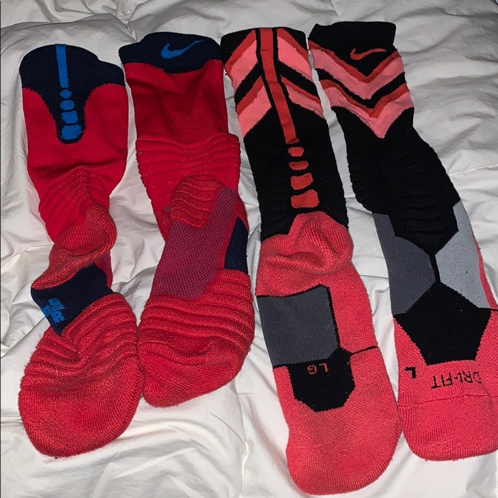 4 nike elite socks